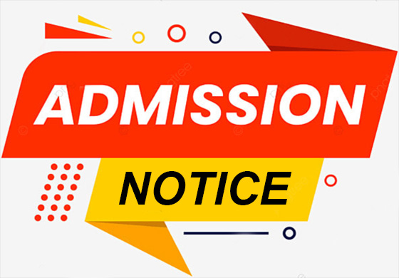 Admission Notice